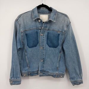 Mother Superior Denim Jacket Size S Classic Blue Jean Jacket